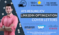 build your ats resume, cover letter, or linkedin in 24 hours