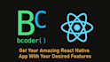 create professional react native app