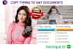 do rapid typing within 1 day, perfectly your typist