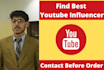 find best youtube influencer for your business