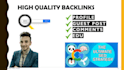 create manual 55 pr10 high authority backlinks white hat