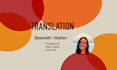translate spanish to italian and italian to spanish
