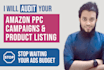 audit and manage amazon ppc campaigns amazon ads campaign