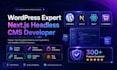 develop custom wordpress plugins themes next js headless cms