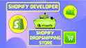 build shopify dropshipping store