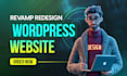 redesign your wordpress website for a modern, fast and professional look