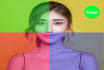 do colour changing and background remove at any images