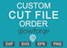 make custom glowforge svg for basic, plus and pro