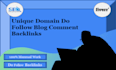 do best do follow unique domain blog comment backlinks