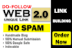 create manual 12 super web 2 0 blogs with login details