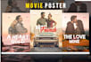 design a professional movie poster