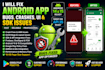 fix android app bugs, crashes,UI bugs, and sdk issues