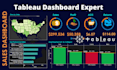 transform complex data into visually appealing and powerful tableau dashboards