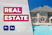 do real estate or home tour video editing