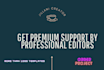 do video editing for youtube and vlogs, commercial in 24 hours