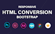 convert psd to html responsive bootstrap