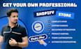 build shopify store design or redesign with SEO and speed optimization