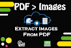 extract images from PDF