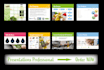 design professional and modern presentation