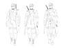 drawing character sheet for you