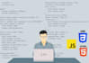 code custom HTML, CSS and javascript