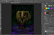create linocut art style illustration and sketches
