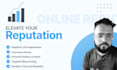 do online reputation management, ORM, services to suppress negative links