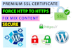 install SSL premium certificate on your website, server