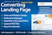 make professional  landing  page , capture page and sales page