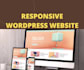 design wordpress website with avada, kedence, elementor