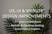 give an expert UX review of your website