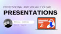 do professional and visually clear presentations for any topic