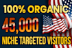 drive real USA targeted web traffic