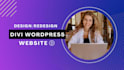 design and develop a custom divi wordpress website