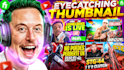 design eye catching gaming thumbnail
