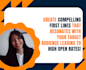 make personalized first lines for cold email campaigns
