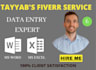 complete any type of data entry work