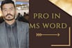 create, design, edit,  format and convert  microsoft word documents urgently