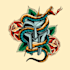 create old school tattoo design for you