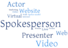be your video spokesperson in arabic or french or english