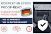 proofread your german dissertation