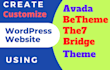 be your avada expert, divi expert, the7, bridge, and betheme