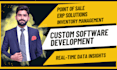 do custom software development pos, erp solutions
