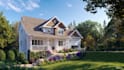 create 3d model and render exterior super realistic