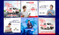design banner, social media ads in english or bangla