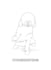 draw minimalistic line illustration