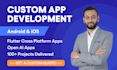 do app creation for ios android mobile app development as mobile app developer