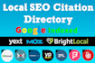 setup 50 google indexing local seo citations