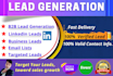 do targeted b2b linkedin lead generation email list building