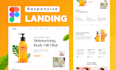 design a modern landing page UI in figma